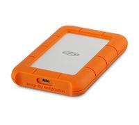 LaCie Rugged USB-C disco duro externo 1000 GB Naranja, Plata