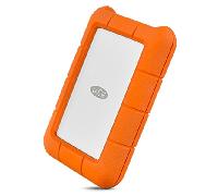 lacie rugged - disco duro externo 2.5 usb tipo c 3.0 2tb hdd naranja y plata