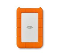 LaCie Rugged Mini 4TB, disco duro externo portátil, 2.5", para PC Mac iPad & iPhone, Data Rescue Services (LAC9000633)