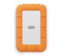 LaCie Rugged Mini, disco duro externo portátil de 5 TB, 2.5 pulgadas, para PC y Mac, resistente a golpes, caídas y presión, 2 años de servicios de rescate (STJJ5000400) (renovado)