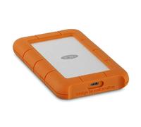 LaCie Rugged Secure, 2TB, disco duro externo portátil, PC Mac iPad & iPhone, incl. USB-C, Data Rescue Service (STFR2000403)
