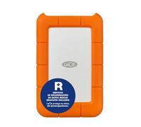 LaCie Rugged USB-C 2TB - antigolpes, USB-C Disco duro externo portátil 2,5", para Mac y Windows - incluye Rescue Data Recovery