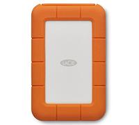 LaCie Rugged USB-C, 4TB, disco duro externo portátil, para PC et Mac, Resistente a Golpes y caídas, incl. USB-C sin cable USB-A, 2 años Rescue Services (STFR4000800)