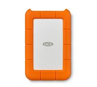 LaCie Rugged USB-C, 5TB, disco duro externo portátil, para PC Mac iPad & iPhone, incl. USB-C, Data Rescue Service (STFR5000800)