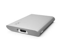 LaCie STKS1000400 disco duro externo de estado sólido tecnología Thunderbolt 1 TB USB Type-C 3.2 Gen 2 (3.1 Gen 2) Plata
