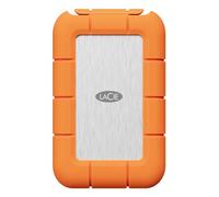 LaCie STND4000400 unidad externa de estado sólido Tecnología Thunderbolt (Rayo) 4 TB USB Tipo C USB4 Gen 3x2 Naranja, Acero inoxidable