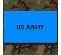 * lackiersc hablonen Pegatinas - US Army lackiersc hablonen Pegatinas Stencil Plantilla para Willys Jeep Dodge Humvee Vehículo Militar (7 cm de ancho) # A451