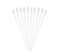 LACKINGONE 1/10PCS Jeringas Estériles de Una Vez, de 20ml Hogar Inseminación Artificial Varilla sin Jeringa, Adecuado para Perros, Gatos, Conejos (10 Palo)