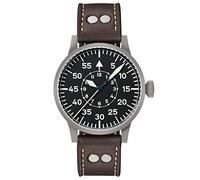 Laco Reloj de Aviador Original Kempten Fabricado en Alemania - 39 mm de diámetro - Reloj de Cuerda Manual - Acabado excepcional - Resistente al Agua