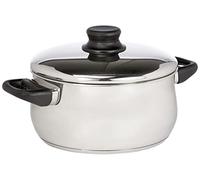 Lacor Cacerola con tapa GarInox 14322 – 22 cm Inox