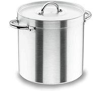 Lacor - 20145 - Olla Recta Con Tapa Chef Aluminio 45 cms