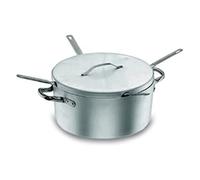 LACOR 20337 - Colador 4 Sectores Con Cacerola y Tapa Chef Aluminio 36cm