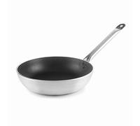 Lacor - 21524 - Sartenes Antiadherentes CHEF-TRICAPA, Sartén Honda, Antiadherente 3 capas, Ecológico, Libre de PFOA, Apta para todo tipo de cocinas excepto Inducción, Aluminio, 24 cm