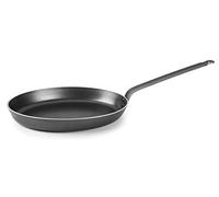 LACOR 23641 - Sartén Oval Robust Aluminio 40x29 cm.- Negro - Profesional
