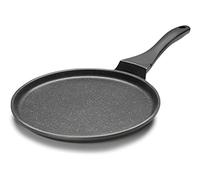 LACOR 24136 - Crepera Eco Piedra Black Aluminio - Cocina Profesional | En aluminio ligero, crepes y tortitas finas y doradas; ideal para cocina profesional y uso diario en casa, cómodo y funcional