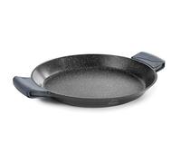 Lacor Paellera Aluminio Fundido ECO-PIEDRA 32 cm – Antiadherente, Asas Silicona, Inducción, Sin PFOA