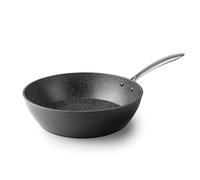 Lacor-27134-Sartén Easy, Aluminio forjado, Con antiadherente Tricapa, Mango Ergonómico, Ecológico Libre de PFOA, Apta para toda Cocina, Apta para Inducción, Apta para Horno, Lavado a mano, 24x16x6.5cm