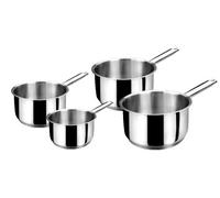 Lacor Cazos Basic 32003 – Lote de 4 (14/16/18/20) INOX