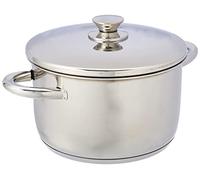 LACOR 40124 Olla con Tapa Vitrocor INOX, Plata, 24 cm