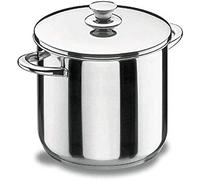 LACOR - 40133 - Olla Super Alta con Tapa Vitrocor 32cm INOX