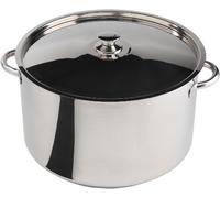 LACOR 40140 Olla con Tapa Vitrocor, Plata, 40 cm