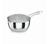 Lacor 40318 - Colador Esferico Vitrocor 18cm Acero Inoxidable - Cocina | En acero inoxidable, para escurrir y tamizar sin grumos; ideal para cocina profesional y uso diario en casa, de gran utilidad