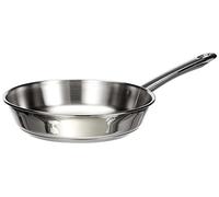 Lacor 40625 - Sartén, Plateado, 24 cm - Uso Profesional y Doméstico | Para dorar, freír y saltear a diario; diseñado para acompañarte en tus preparaciones diarias con comodidad y buen resultado