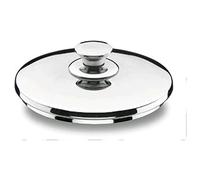 Lacor Tapa Vitrocor, Plateado, 24 cm