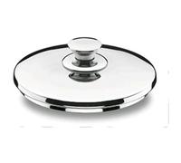 Lacor Tapa Vitrocor, Plateado, 26 cm