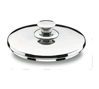 Lacor Tapa Vitrocor, Plateado, 28 cm