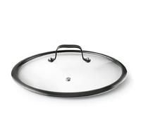 Lacor 47620 - Tapa Origin, Vidrio Templado, Acero Inoxidable, Asa