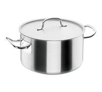 Lacor Cacerola, Acero Inoxidable 18/10, Plata, 30 cm