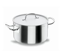 LACOR - 50051 - Cacerola Alta Con Tapa Chef Classic 50cm Inox