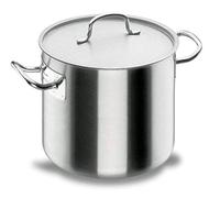 Lacor Olla Baja con Tapa, Acero Inoxidable 18/10, Plata, 40 cm
