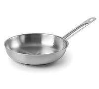 LACOR, 51620, Sartén Chef INOX, Gris, 20 cm