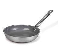 LACOR 51740 - Sartén Chef-INOX Ceram Antiadherente Tricapa, 40 cm | En acero inoxidable, para dorar, freír y saltear a diario; antiadherente fácil de limpiar, práctico y fácil de guardar