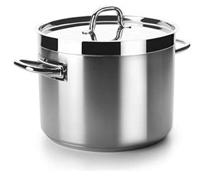 LACOR - 54127s - Olla Baja Sin Tapa Chef Luxe 28 Cm INOX