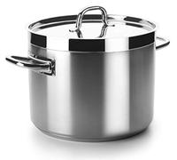 LACOR - 54131s - Olla Baja Sin Tapa Chef Luxe 32 Cm INOX