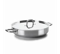 LACOR - 54640 - Paellera con Tapa 40 Øcm Chef Luxe INOX
