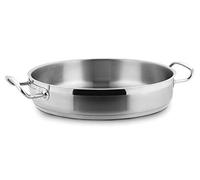 LACOR - 57640 - Paellera Sin Tapa 40x8cm INOX 18% CR.