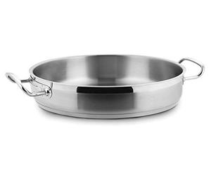 LACOR - 57640 - Paellera Sin Tapa 40x8cm INOX 18% CR.