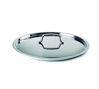 LACOR 57928 - Tapa Eco Chef 28cm Acero Inoxidable - Hostelería y Buffet | En acero inoxidable, conserva el calor y evita salpicaduras; ideal para cocina profesional y uso diario en casa