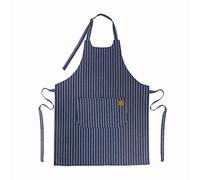 Lacor - 60080 - Delantal de cocina Unisex, Delantal con un diseño sencillo, elegante y original, medidas 68x83 cm, Color Azul Marino