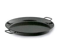 LACOR 60182 - Paellera Hierro Smalt, Mini Paellera, Sartén para Paellas | En hierro robusto, para arroces y paellas de gran formato; de 32 cm de diámetro, aporta un acabado cuidado a tu presentación