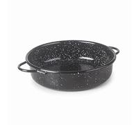 LACOR - 60190 - Cacerola Mini de Hierro, Esmalte vitrificado, Perfecta para presentación de Tapas y Raciones, Ø20 cm, Antiácido