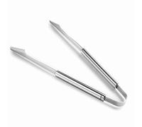 Lacor - 60265 - Pinza BBQ de Acero Inoxidable, Pinza ideal para coger carne, Mango Ergonómico, Apto para Lavavajillas, 43,5 cm, Inox