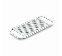 LACOR 60303 - Rallador Plano Paso Fino Acero Inoxidable - Menaje de Cocina | En acero inoxidable, ralla queso, fruta y verdura sin esfuerzo; ideal para cocina profesional y uso diario en casa