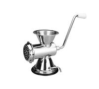 Lacor 60329 - Picadora Carne Manual 3 Discos Acero Inoxidable - Cocina | En acero inoxidable, para un uso práctico y profesional en cocina; ideal para cocina profesional y uso diario en casa