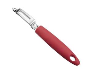 LACOR 60351 - Pelador Tomate Dentado P Acero Inoxidable - Rojo - Cocina | En acero inoxidable, para un uso práctico y profesional en cocina; ideal para cocina profesional y uso diario en casa