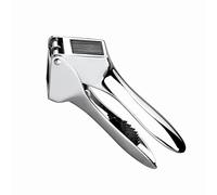 Lacor 60387 - Prensa Ajos y Laminador Acero Inoxidable - Menaje Profesional | En acero inoxidable, para un uso práctico y profesional en cocina; ideal para cocina profesional y uso diario en casa